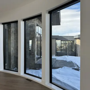 Full height windows in a home