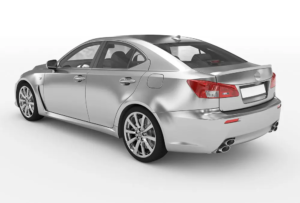 Automobile with protective shielding